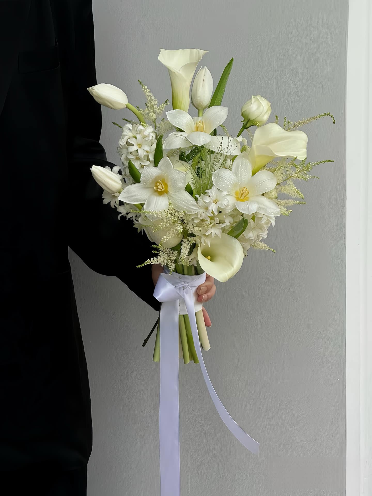 Mẫu hoa cưới bằng hoa Rum siêu đẹp